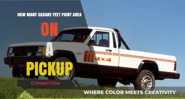 Spraying a Pickup: How Much Paint Do You Need?