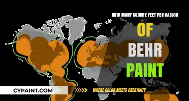Behr Paint Coverage: Square Footage Per Gallon