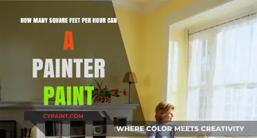 Efficient Painting: Estimating Square Footage Coverage Per Hour