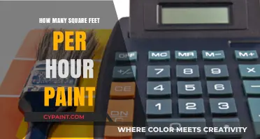 Efficient Painting: Estimating Square Feet Coverage Per Hour