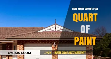 How Much Area Does a Quart of Paint Cover?