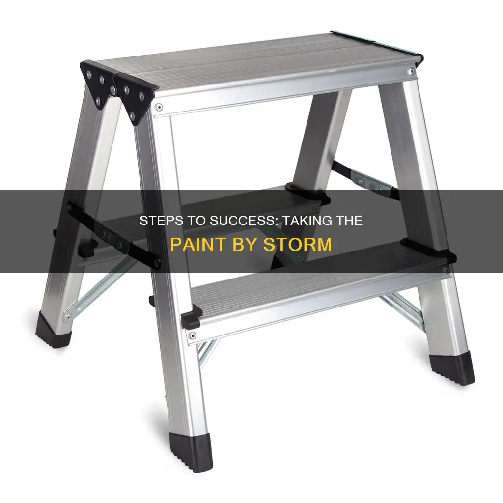 how many steps can you take in the paint