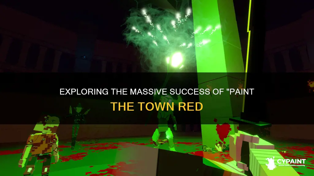 how many streams does paint the town red have