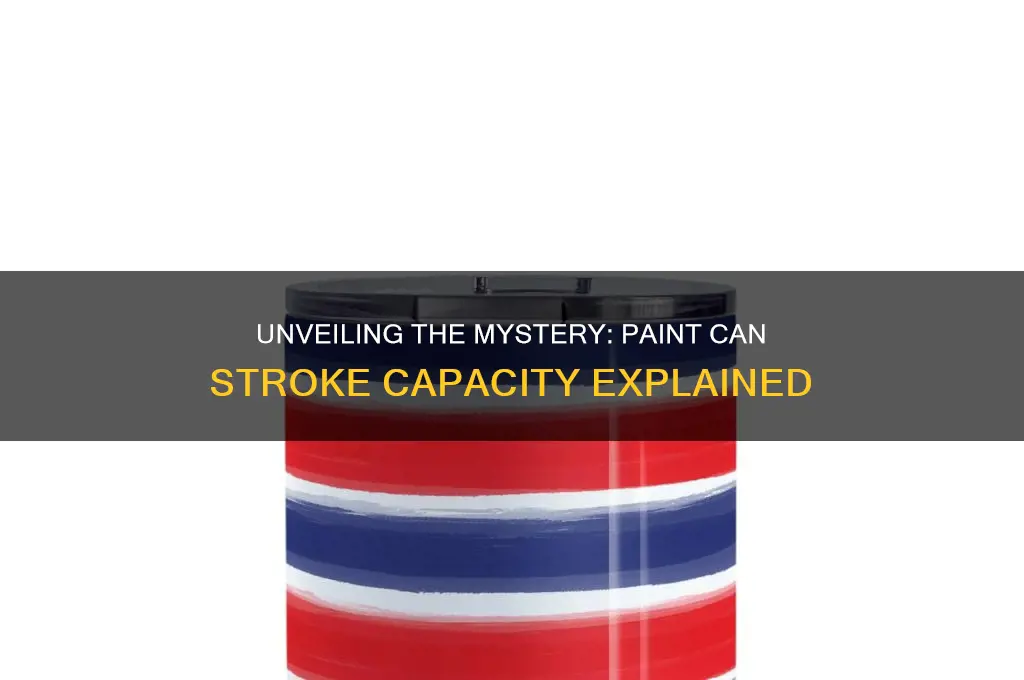 how many strokes of paint are in a paint can