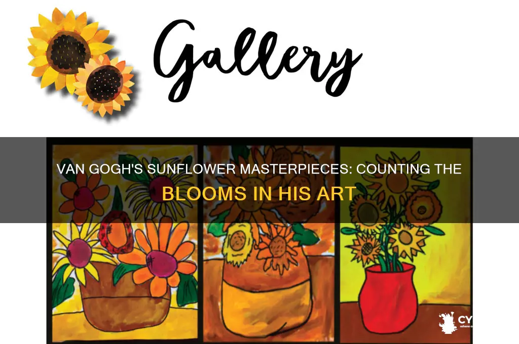 how many sunflowers in van gogh painting