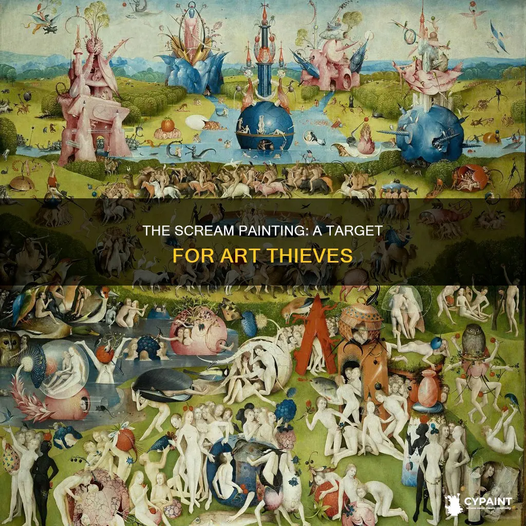 how many times has the scream painting been stolen