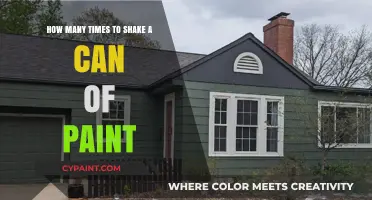 Shaking Paint Cans: The Ultimate Guide to Mixing