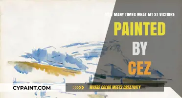 Cezanne's Obsession: How Often Did He Paint Mt. St. Victoire?
