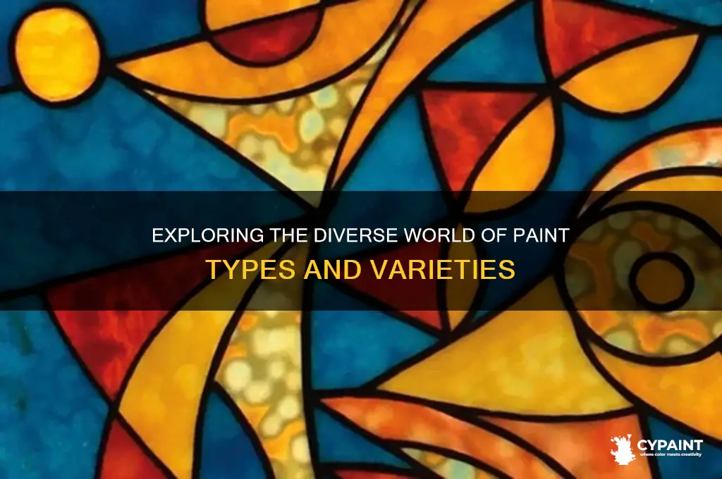 how many type of paints are there