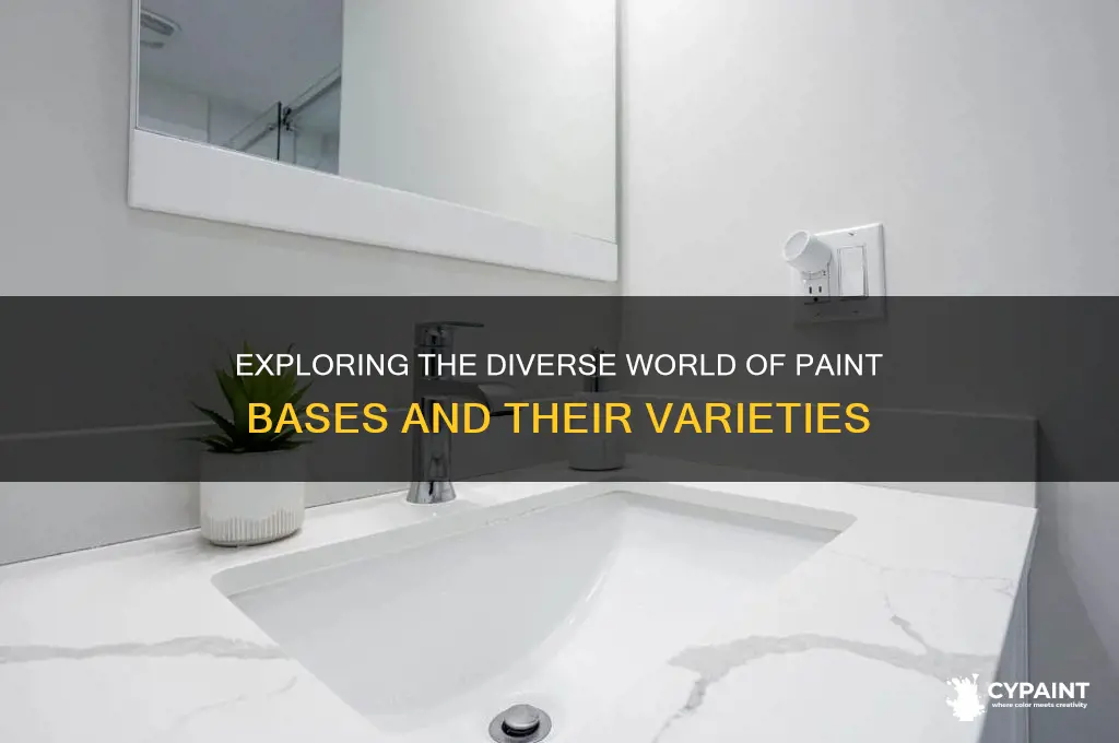 how many types of paint bases are there