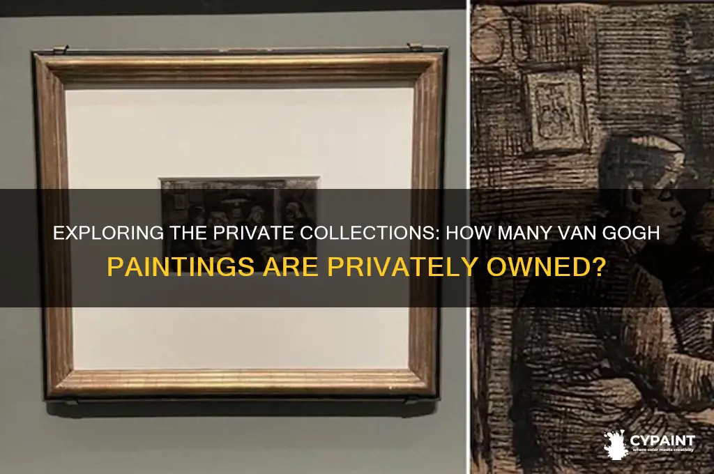 how many van gogh paintings are privately owned