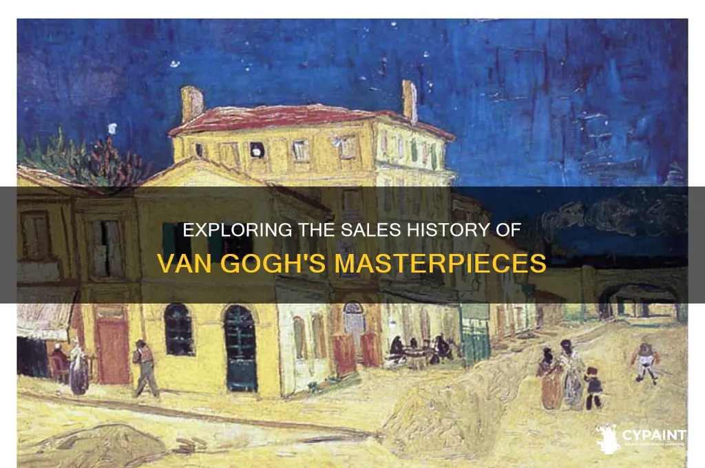 how many van gogh paintings have been sold