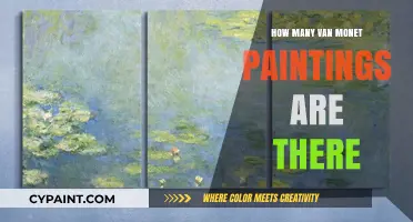 Exploring the Total Number of Van Gogh's Monet-Inspired Paintings