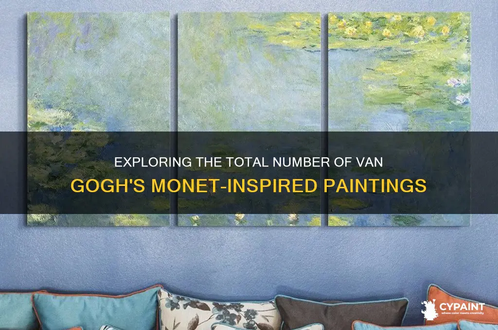 how many van monet paintings are there