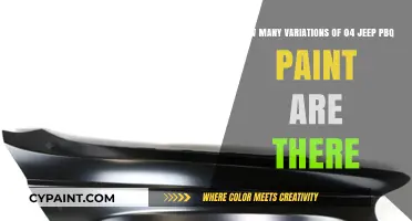Exploring the Diverse 04 Jeep PBQ Paint Variations and Options