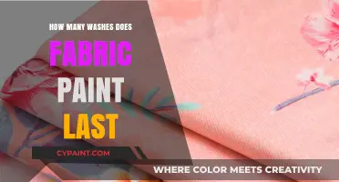 Durability of Fabric Paint: How Many Washes Before Fading?
