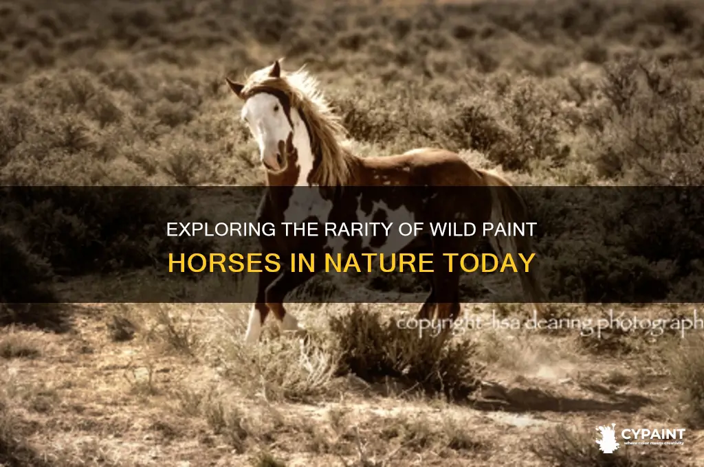 how many wild paint horses are there