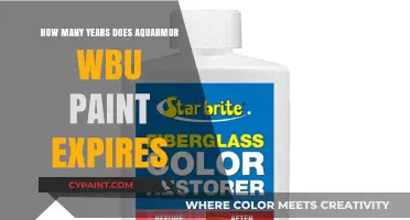 Aquarmor WBU Paint Expiration: Understanding Its Shelf Life and Longevity