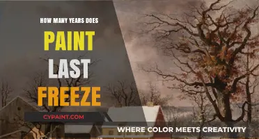 How Long Does Paint Last After Freezing: A Comprehensive Guide