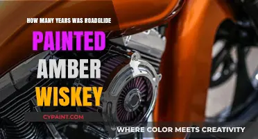 Amber Whiskey Road Glide: Years of Production and Paint Details