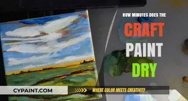 Craft Paint Drying Time: Quick Tips for Perfect Results
