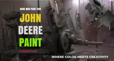Mixing Perfect John Deere Paint: Tips for Accurate Color Matching