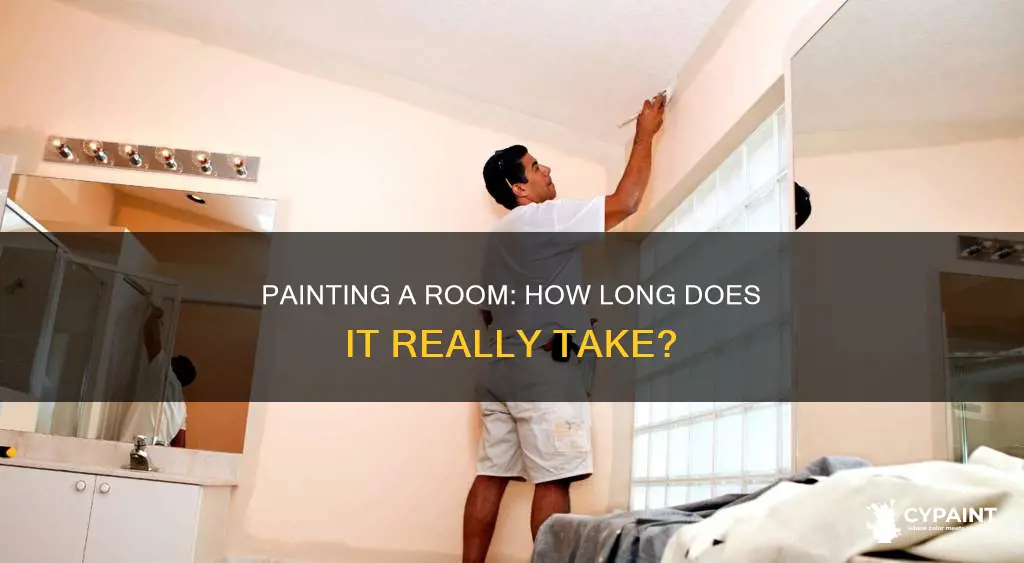 how mong does it take to paint a room