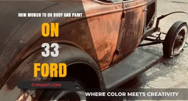 Restoring a 1933 Ford: Body and Paint Work Cost Guide