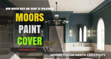 Benjamin Moore Paint Coverage: How Much Area Does One Quart Cover?