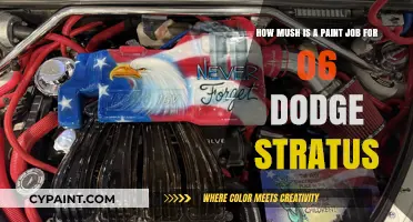 Cost of a 2006 Dodge Stratus Paint Job: What to Expect