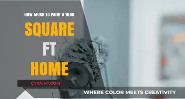 Painting a 1900 Sq. Ft. Home: What's the Cost?
