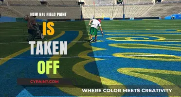 Removing NFL Field Paint: Techniques and Tools for a Clean Surface