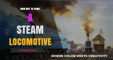 Avoiding Common Mistakes: Painting a Steam Locomotive the Wrong Way