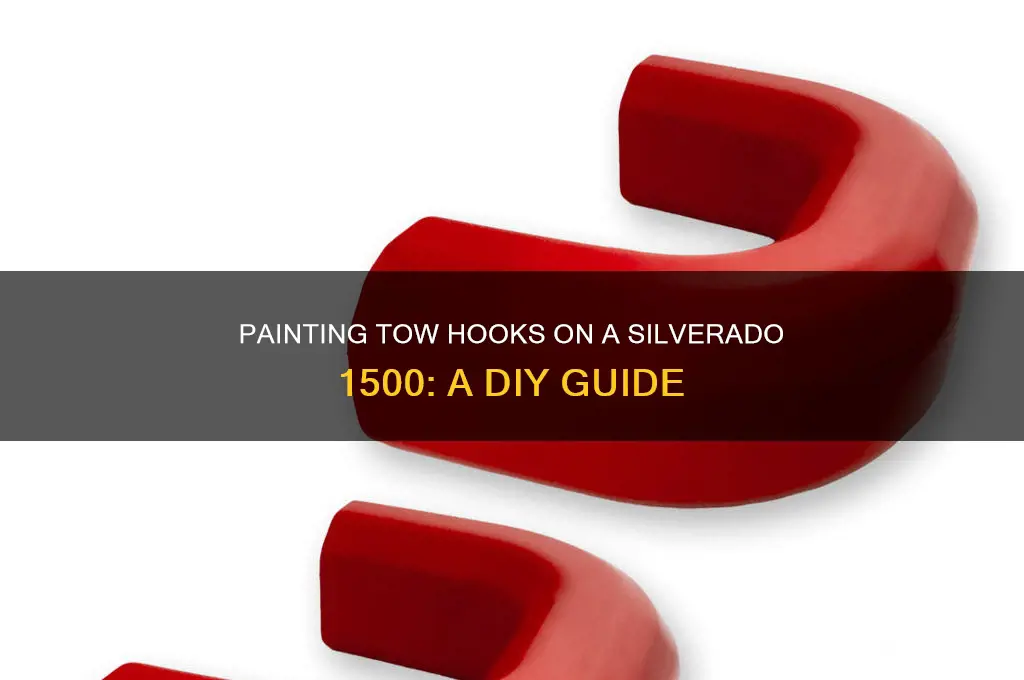 how o paint tow hooks 15 silverado