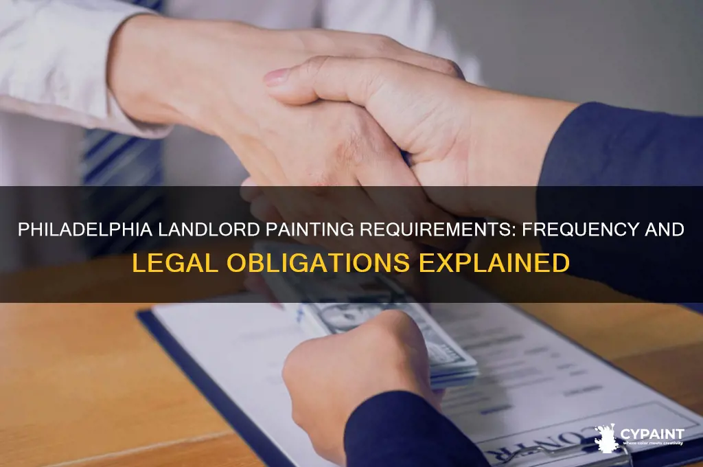 how often are landlords required to paint philadelphia