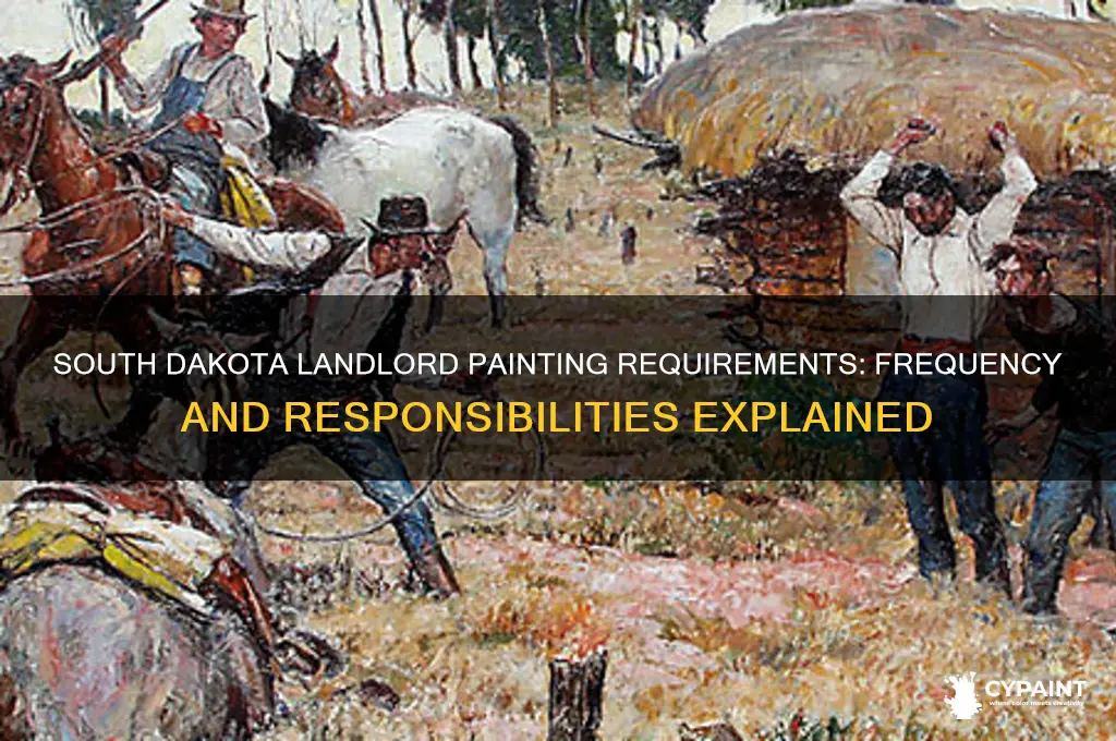how often do landlords have to paint in south dakota