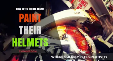 NFL Helmet Paint Jobs: Frequency and Team Traditions Explained