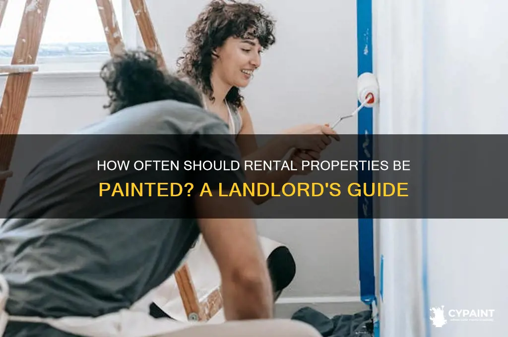 how often do rentals have to be painted