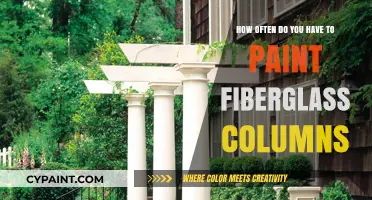 The Best Painting Frequency for Fiberglass Columns