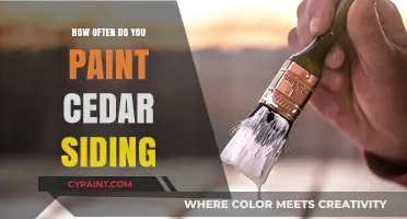Cedar Siding Maintenance: Optimal Painting Frequency for Longevity and Beauty