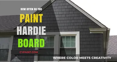 Painting Hardie Board: Optimal Frequency for Durability and Aesthetics
