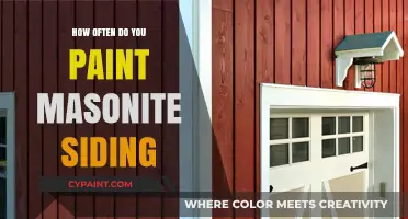 Painting Masonite Siding: Optimal Frequency for Durability and Aesthetics