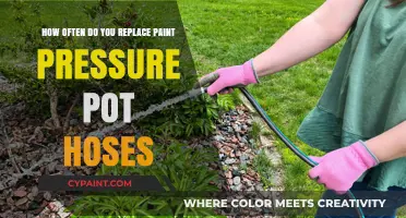 When to Replace Paint Pressure Pot Hoses