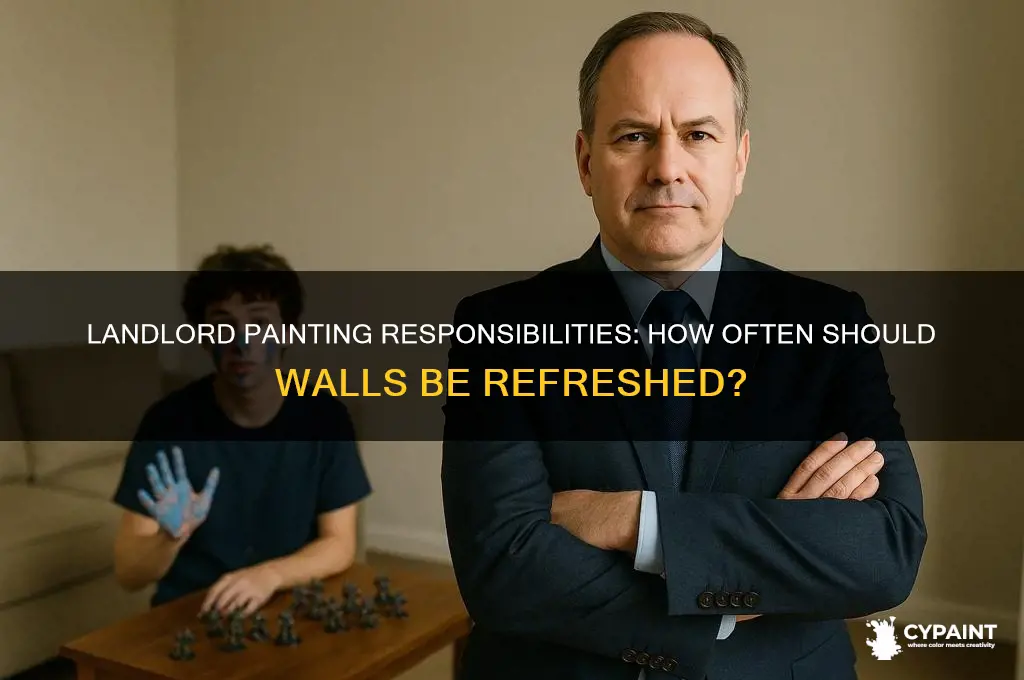 how often does a landlord have to paint