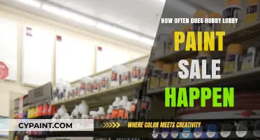 When Does Hobby Lobby's Paint Sale Happen? A Guide