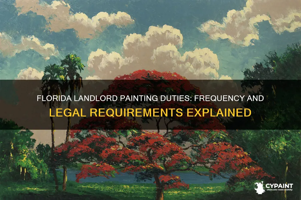 how often is a landlord required to paint in florida