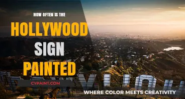 How Often is the Hollywood Sign Painted? A Maintenance Insight