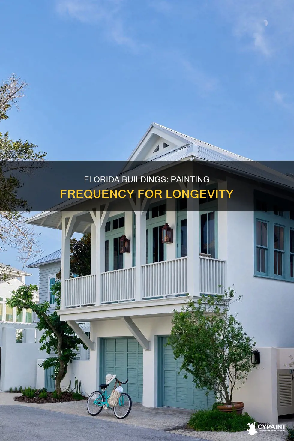 how often should a building be painted in florida