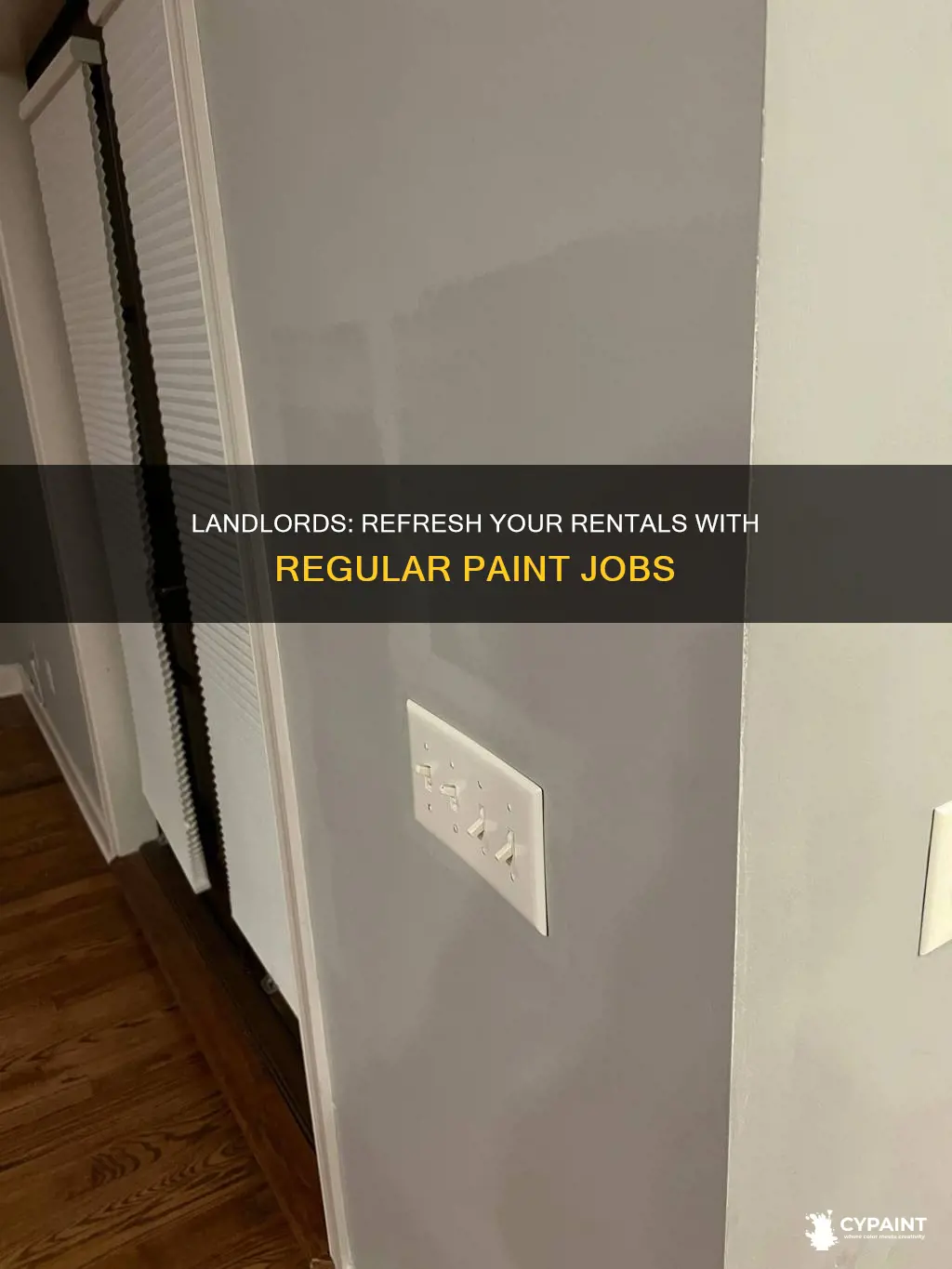 how often should a landlord paint a occupied rental