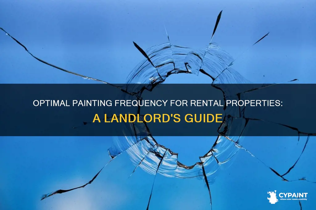 how often should a rental be painted